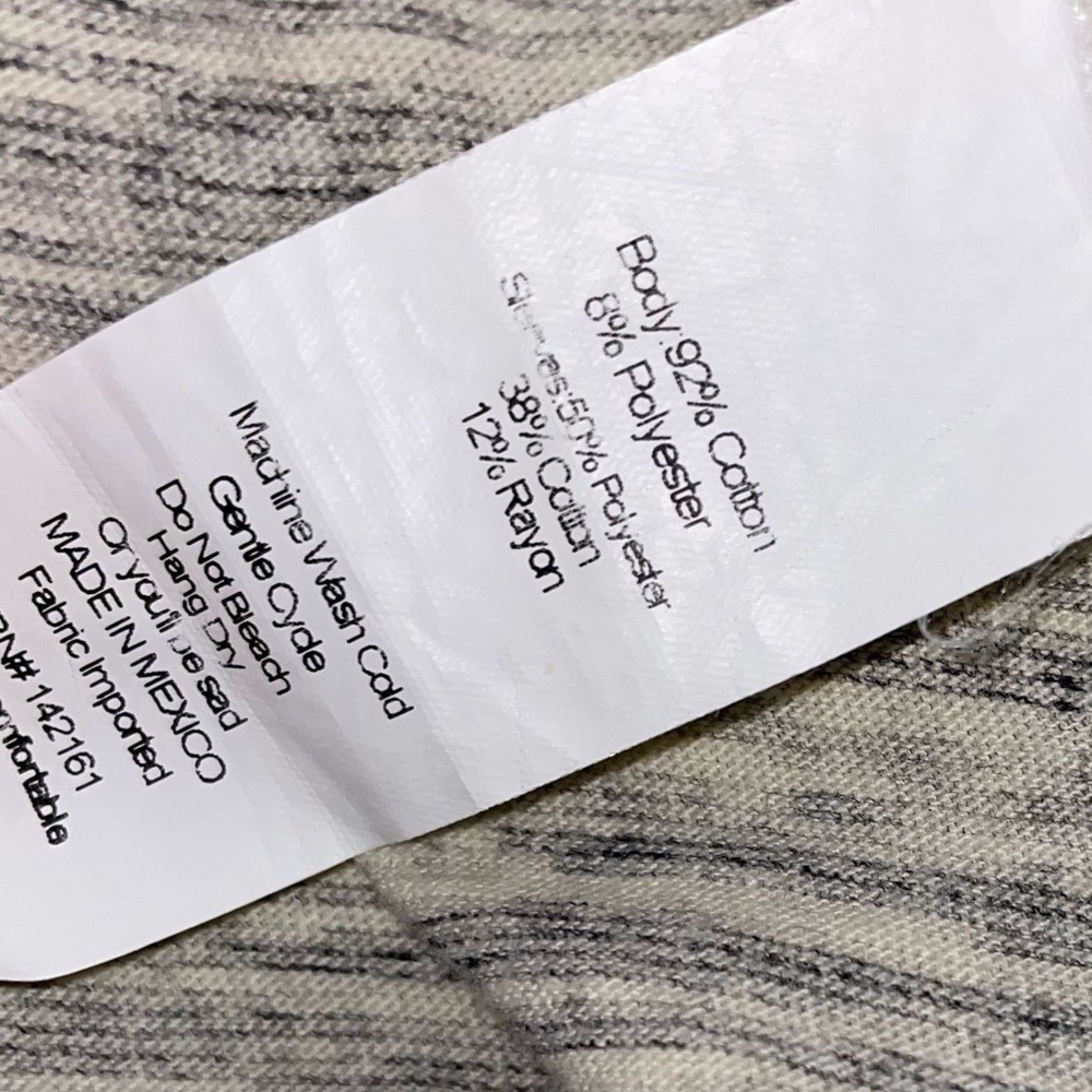 LulaRoe Medium Randy Gray - Picture 4 of 4